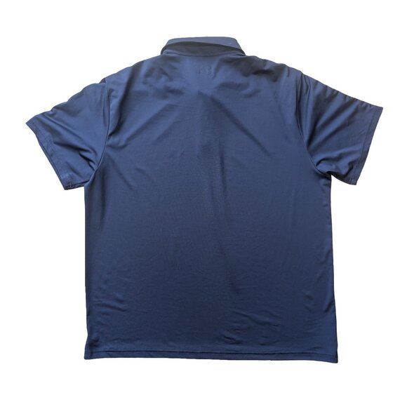 Under Armour Men's XL Playoff 3.0 Strike Golf Polo Navy UPF 40 Polyester Stretch - Picture 5 of 5